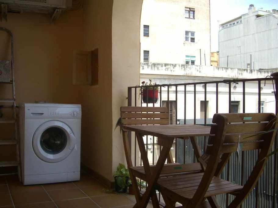Apart céntrico con terraza en Gracia Barcellona Esterno foto